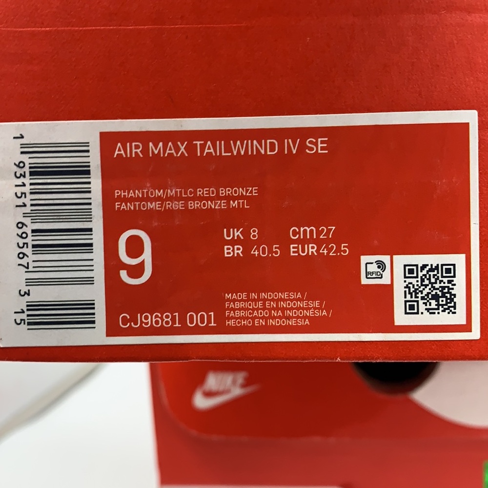 Air Max TAILWIND IV SE - Picture 12 of 12